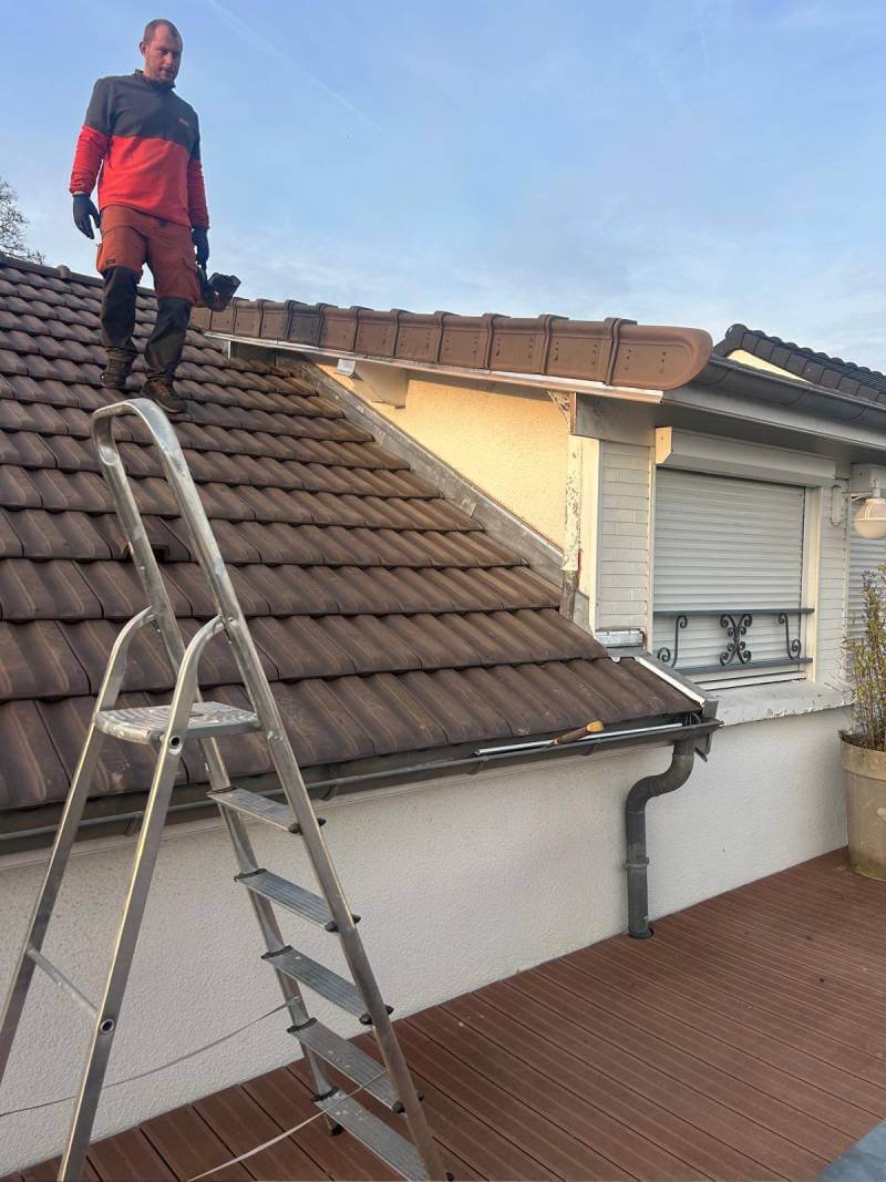 couvreur brie comte robert sur chantier de reparation, les toitures d'andré
